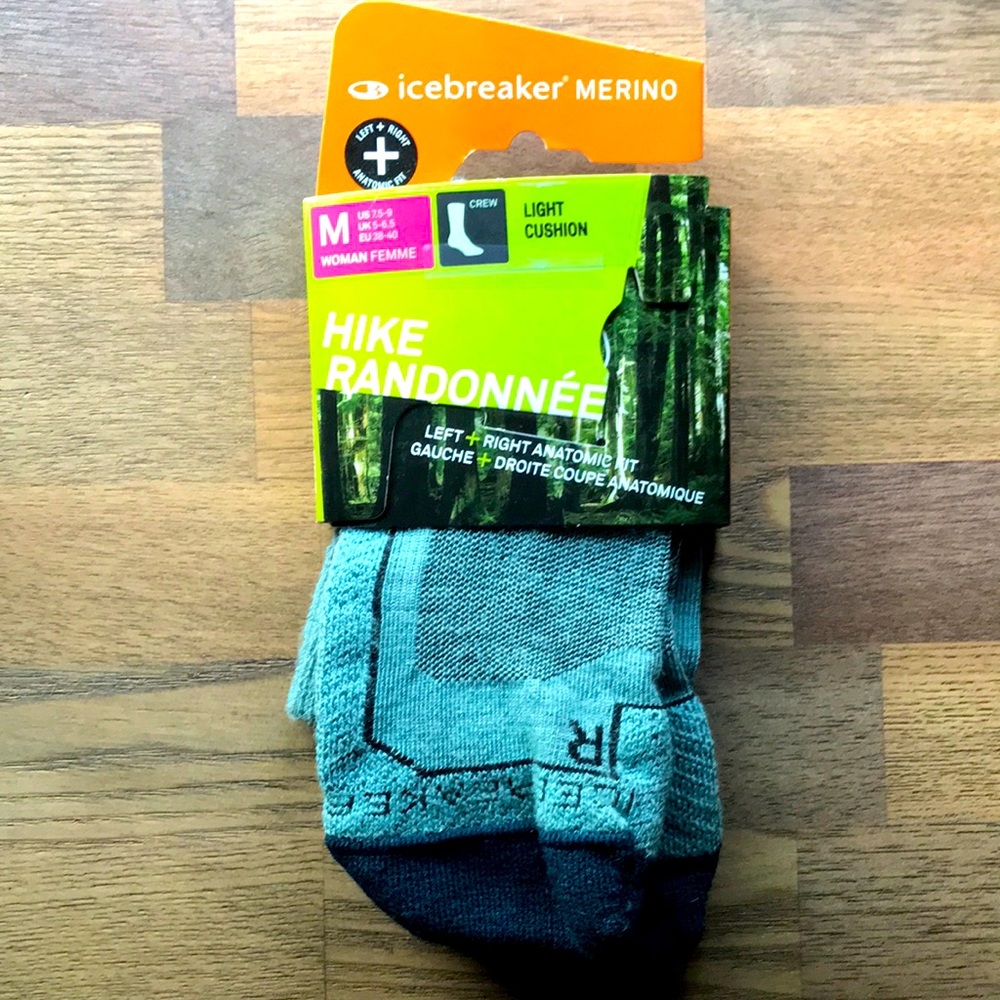 Icebreaker merino wool women’s hike socks
